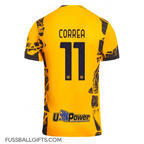 Inter Milan Joaquin Correa #11 Fußballbekleidung 3rd trikot 2024-25 Kurzarm